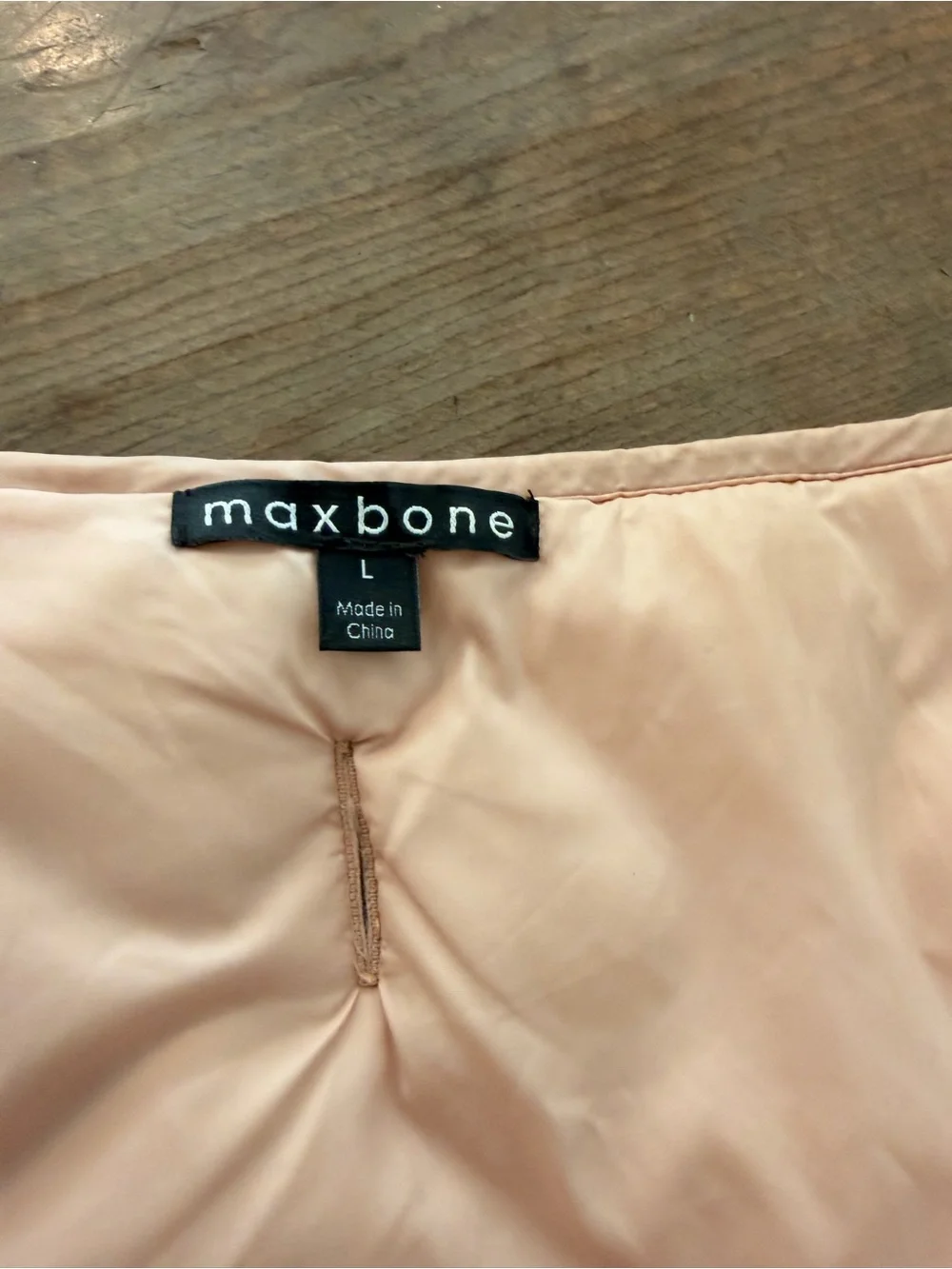 Maxbone Arabella Puffer Vest Blush/Pearl Pink – Size L